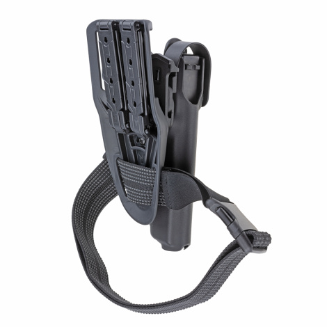 Кнопка, понижающая платформа, крепление molle, ремешок к бедру (Black) - 5