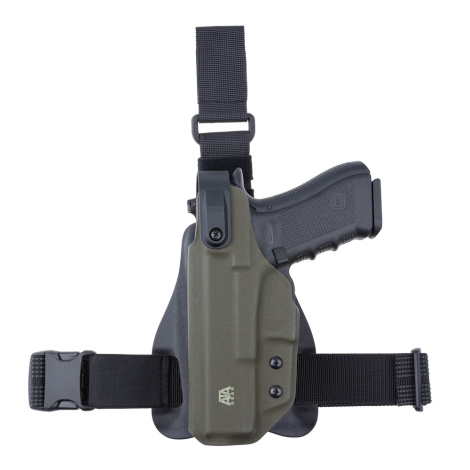 Locking button, Kydex drop leg platform - 4